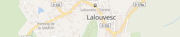 Karte Val d'Or Lalouvesc