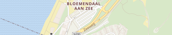 Karte P1 Strand van Bloemendaal Overveen