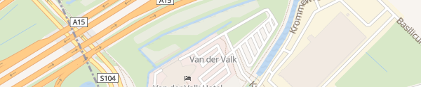 Karte Hotel Van der Valk Ridderkerk