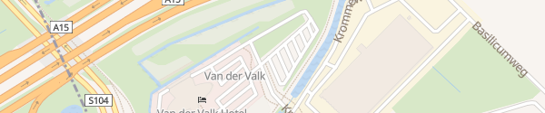 Karte Supercharger Van der Valk Hotel Ridderkerk