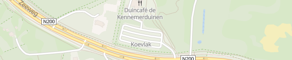 Karte Bezoekerscentrum De Kennemerduinen Overveen