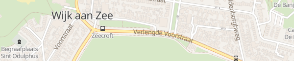 Karte Verlengde Voorstraat Wijk aan Zee