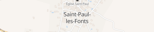 Karte Parking Mairie Saint-Paul-les-Fonts