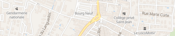 Karte Parking Bourgneuf Bagnols-sur-Cèze