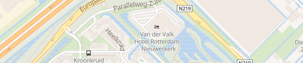 Karte Hotel Van der Valk Nieuwerkerk aan Den IJssel