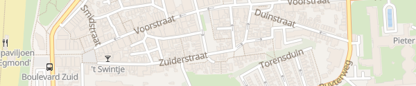 Karte Burgemeester Eymaplein Egmond aan Zee