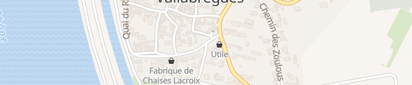 Karte Boulevard Emile Jamais Vallabrègues