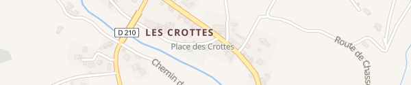 Karte Les Crottes Saint-Thomé