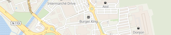 Karte Burger King Arles