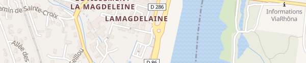 Karte Quai du Docteur Tzelepogiou Bourg-Saint-Andéol