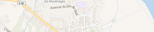 Karte Place de la Roubine Viviers