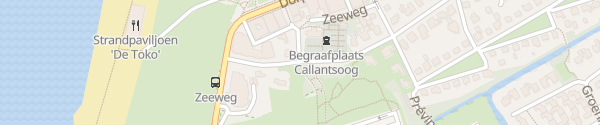 Karte Zeeweg Callantsoog
