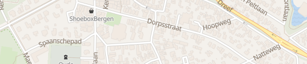 Karte Sint Antoniusstraat Bergen