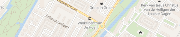 Karte Winkelcentrum De Hoef Alkmaar