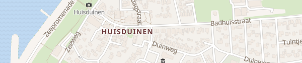 Karte Huisduinen Huisduinen
