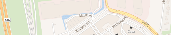 Karte McDonald's Woonboulevard Breda