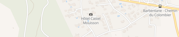 Karte Hôtel Castel Mouisson Barbentane