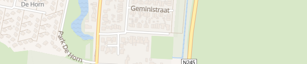 Karte Apollostraat Dirkshorn