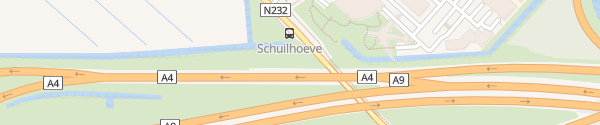 Karte Schipholweg Badhoevedorp