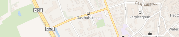Karte Gasthuisstraat Den Burg