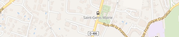 Karte Mairie de Saint Genis Laval Saint-Genis-Laval