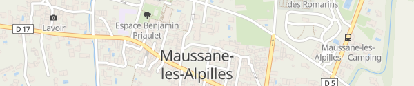 Karte Hotel Dieu Maussane-les-Alpilles