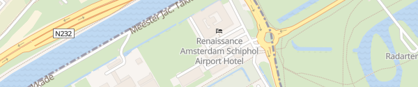 Karte Renaissance Amsterdam Schiphol Aalsmeer