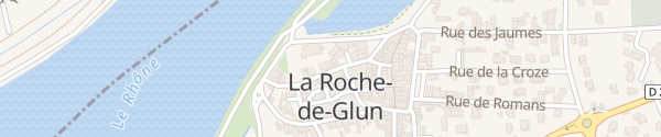 Karte Mairie La Roche-de-Glun