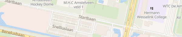 Karte Startbaan Amstelveen