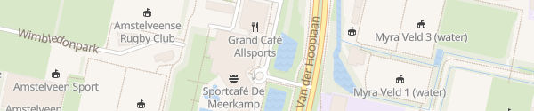 Karte Van der Hooplaan Amstelveen