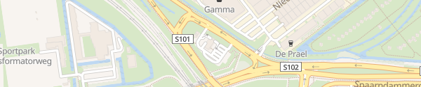Karte bp Nieuwe Hemweg Amsterdam