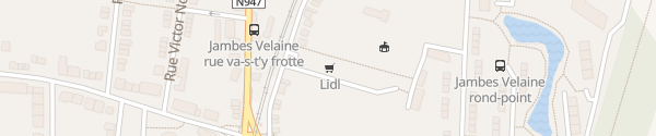 Karte Lidl Rue du Major Mascaux Namur