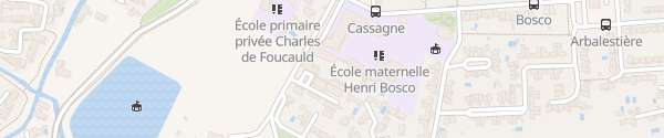 Karte Auberge de Cassagne & Spa Le Pontet