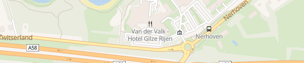 Karte Van der Valk Hotel Gilze