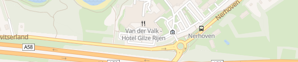Karte Van der Valk Hotel Gilze