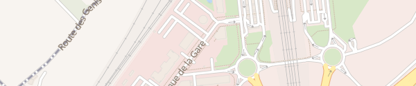 Karte Avenue de la Gare Alixan