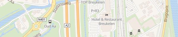 Karte Van der Valk Hotel Breukelen