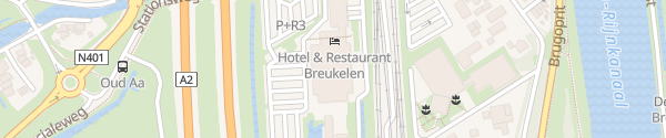 Karte Van der Valk Hotel Breukelen