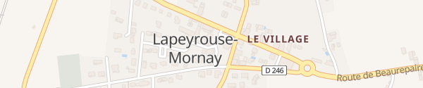 Karte Place Jérôme Cavalli Lapeyrouse-Mornay