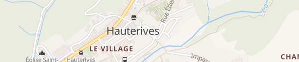 Karte Rue André Malraux Hauterives
