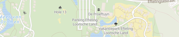 Karte Efteling Loonsche Land Kaatsheuvel