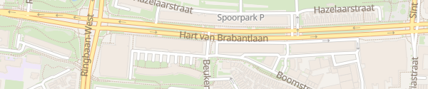 Karte Boomstraat Tilburg