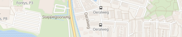 Karte Oeralweg Tillburg