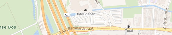 Karte Van der Valk Hotel Vianen