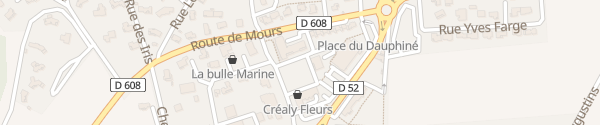Karte Rue Frédéric Penelon Génissieux