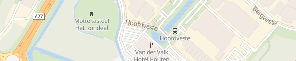 Karte Hotel Van der Valk (West) Houten