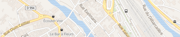 Karte Parking Exelmans Bar-le-Duc