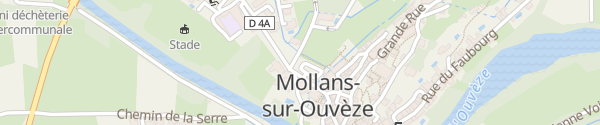 Karte Les Parrans Mollans-sur-Ouvèze