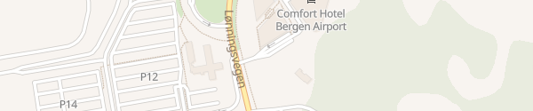 Karte OnePark Comfort Bergen Airport Bergen