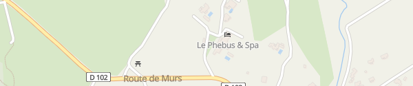 Karte Le Phebus & Spa Joucas
